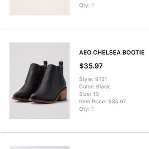 Booties from American Eagle